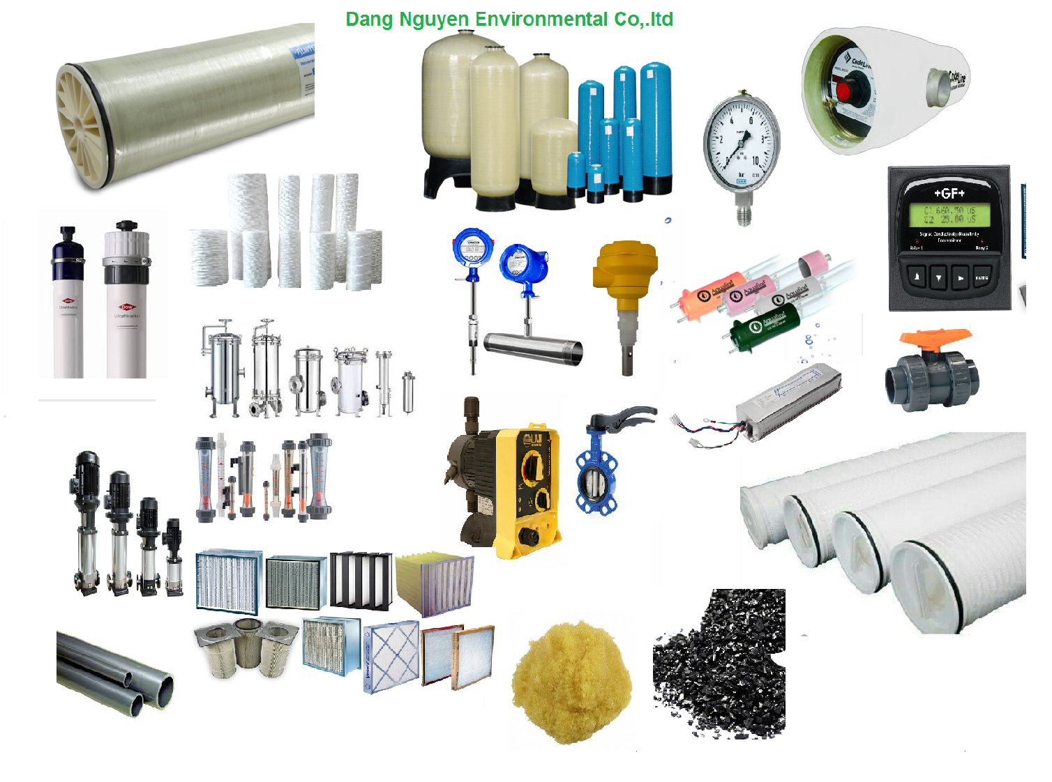 Vật Tư Xử Lý Nước